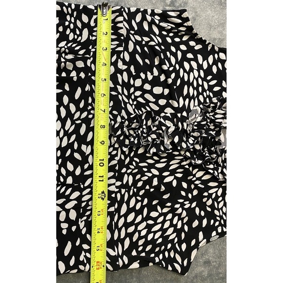 London Style Collection Ruffle Accent Sleeveless Women's Dress Size 14 - Picture 8 of 9